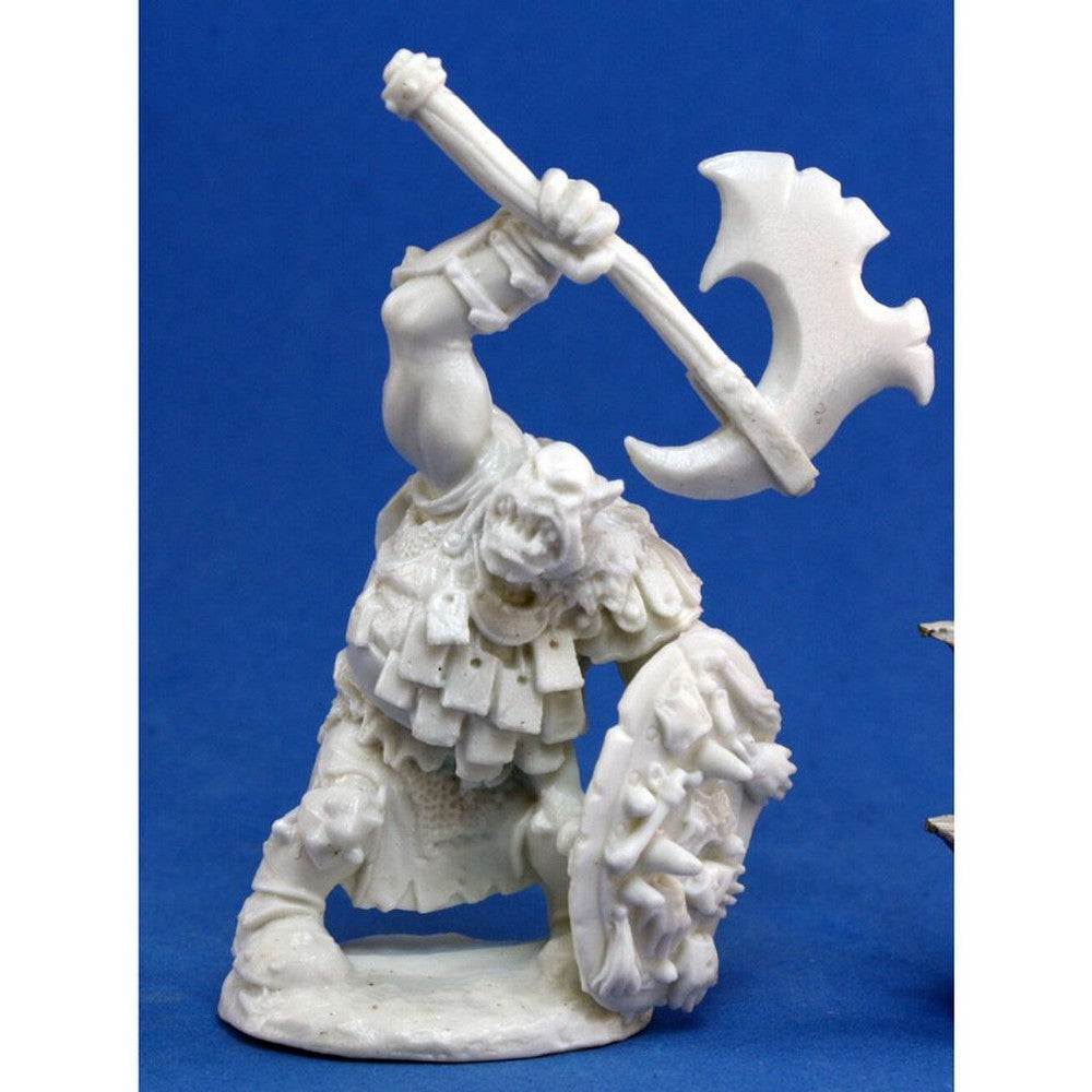 PREORDER Reaper: Bones Classic: Kavorgh - Orc Warboss (Plastic)