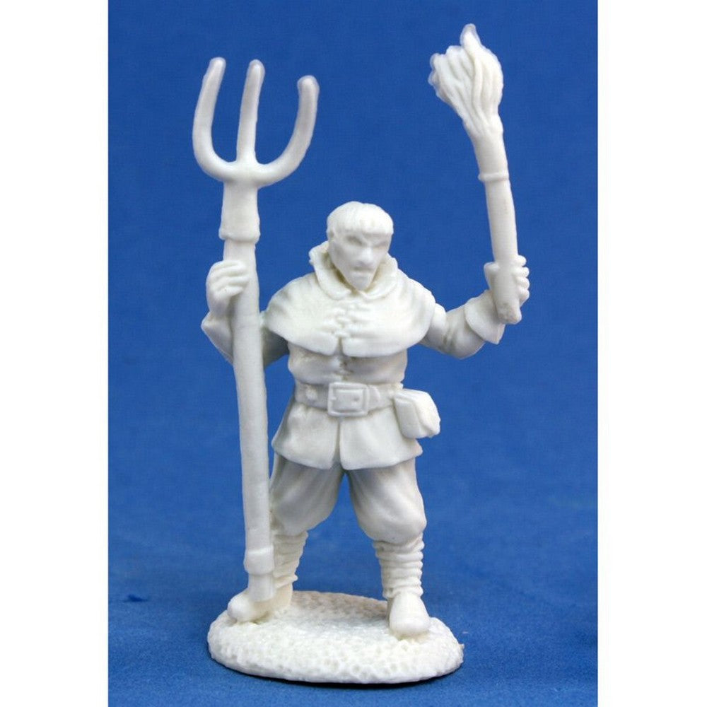 PREORDER Reaper: Bones Classic: Townsfolk: Village Rioter (Plastic)