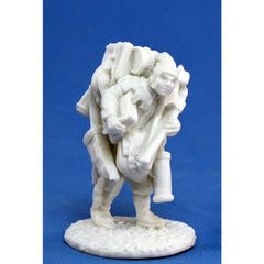 PREORDER Reaper: Bones Classic: Townsfolk: Oswald the Overladen (Plastic)