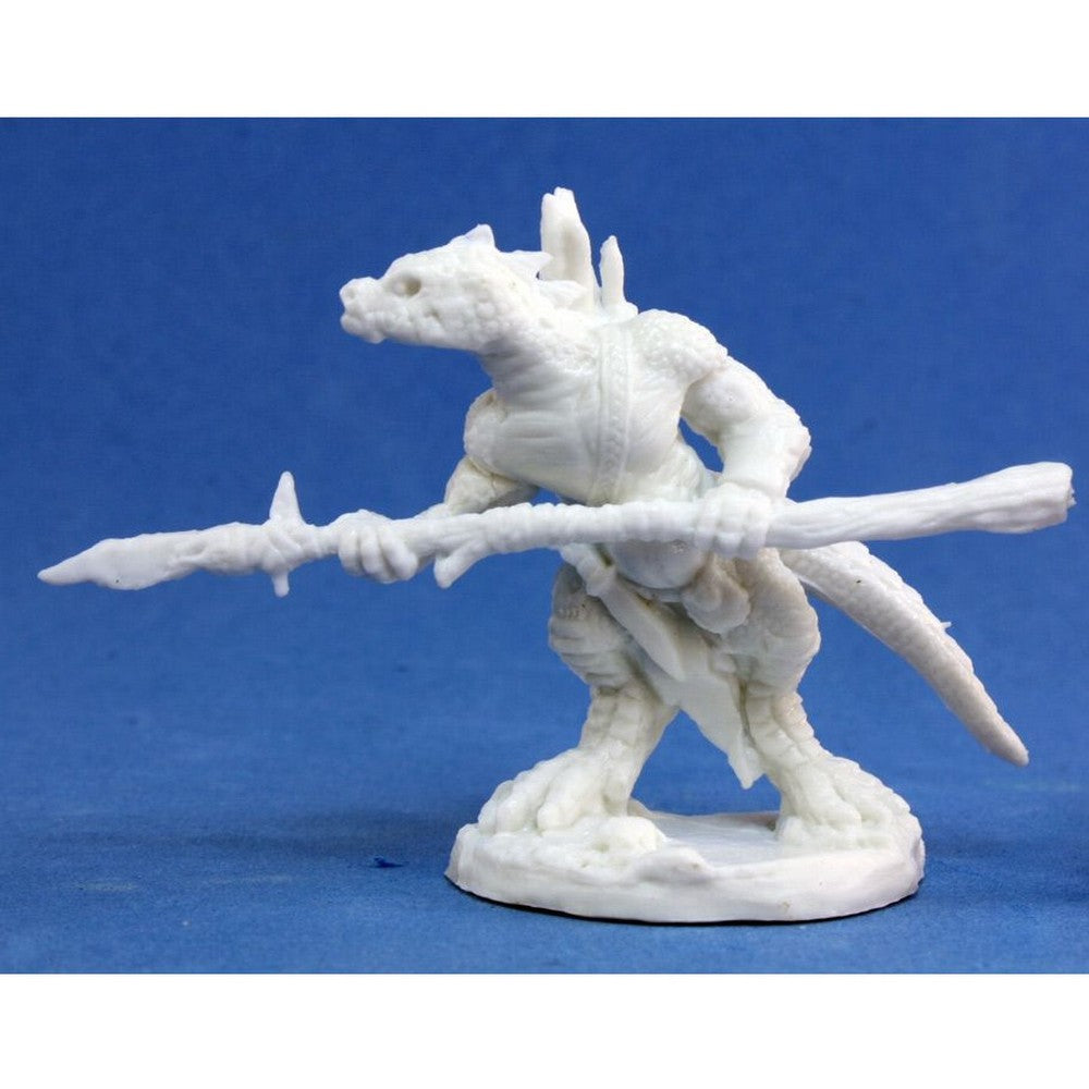 PREORDER Reaper: Bones Classic: Lizardman Spearman (Plastic)