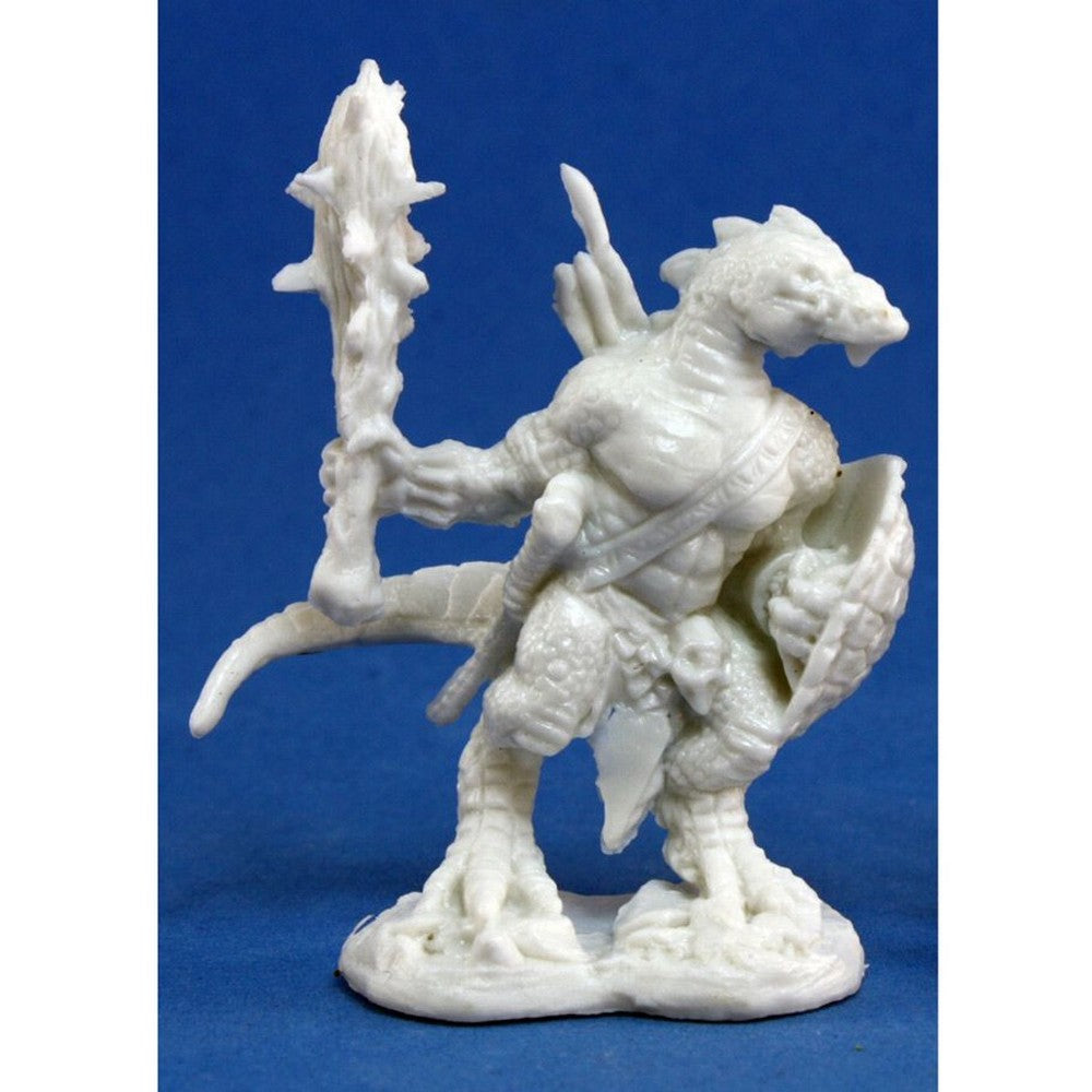 PREORDER Reaper: Bones Classic: Lizardman Warrior (Plastic)