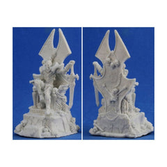 PREORDER Reaper: Bones Classic: Dragoth the Defiler on Throne (Plastic)