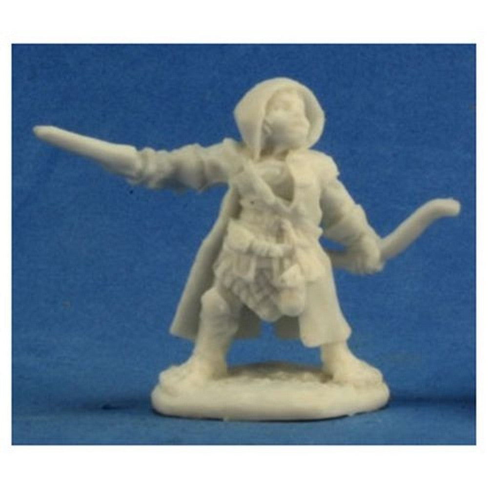 PREORDER Reaper: Bones Classic: Woody Stumpwimple - Halfling Ranger (Plastic)