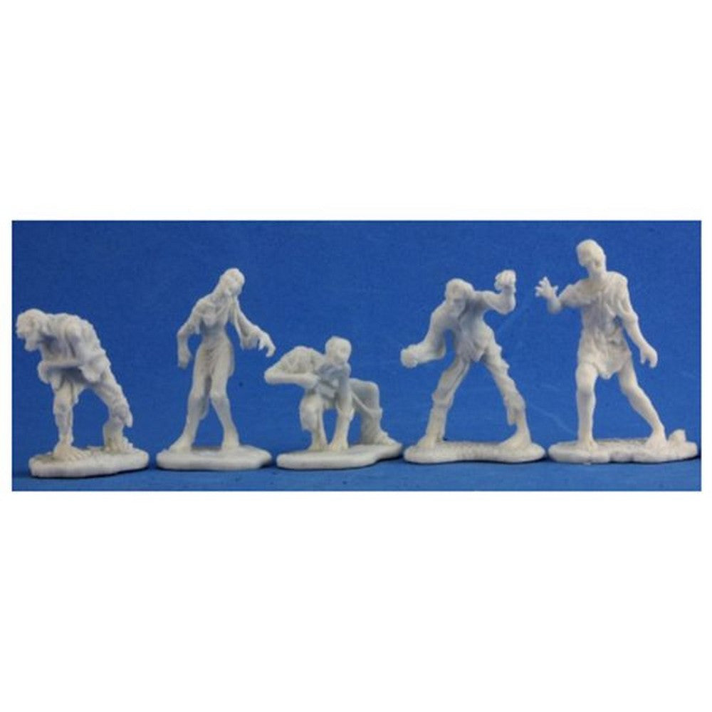 PREORDER Reaper: Bones Classic: Zombies! (5) (Plastic)