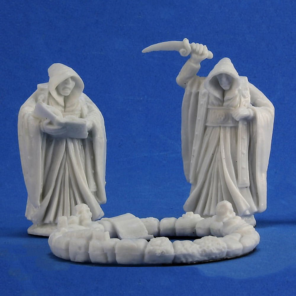 PREORDER Reaper: Bones Classic: Cultists and Circle (3) (Plastic)
