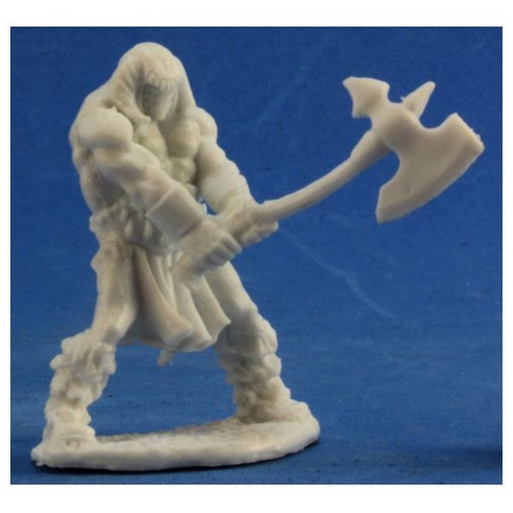 PREORDER Reaper: Bones Classic: Cuth Wolfson - Barbarian (Plastic)