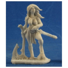 PREORDER Reaper: Bones Classic: Tyrea Bronzelocks - Barbarian (Plastic)