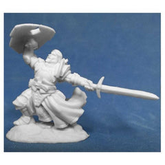 PREORDER Reaper: Bones Classic: Sir Rathan Kranzhel - Human Fighter (Plastic)