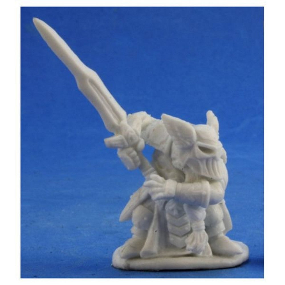 PREORDER Reaper: Bones Classic: Logrim Battlefury - Dwarf Paladin (Plastic)