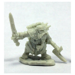 PREORDER Reaper: Bones Classic: Durgam Deepmug - Dwarf Hero (Plastic)