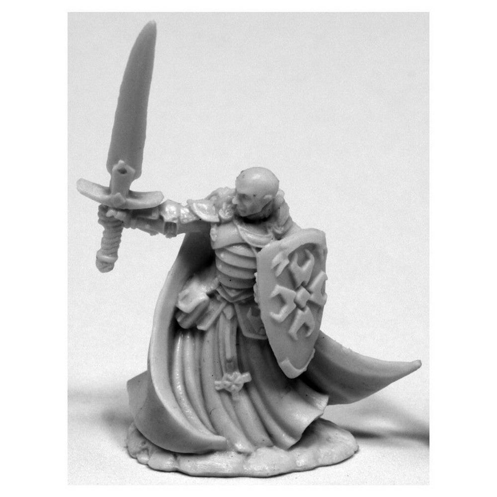 PREORDER Reaper: Bones Classic: Sir Malcolm - Templar Lightbringer (Plastic)