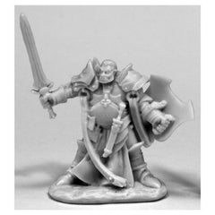 PREORDER Reaper: Bones Classic: Jurden - Half Orc Paladin (Plastic)