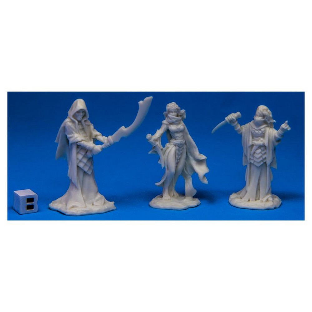 PREORDER Reaper: Bones Classic: Cultists (3) (Plastic)