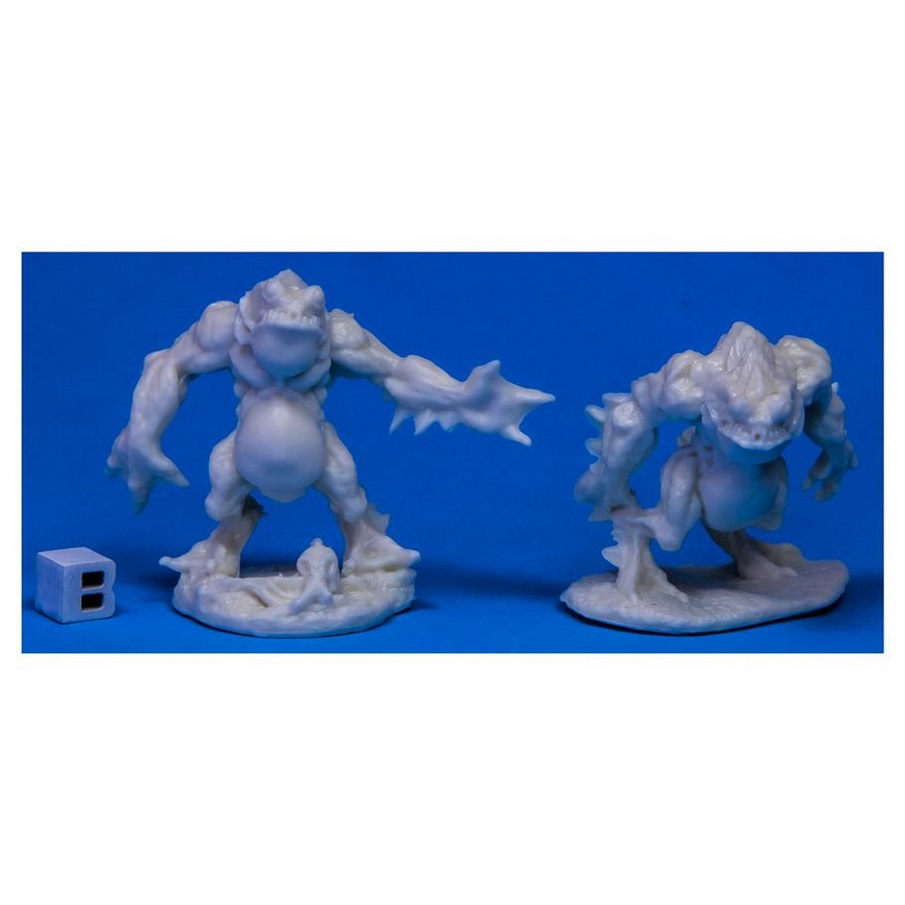 PREORDER Reaper: Bones Classic: Deep Ones Warriors (2) (Plastic)