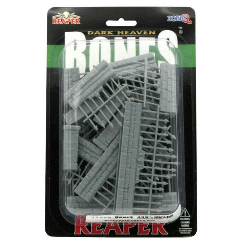 PREORDER Reaper: Bones Classic: Harrowgate Graveyard Set (Plastic)