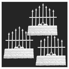 PREORDER Reaper: Bones Classic: Graveyard Short Fences (3) (Plastic)