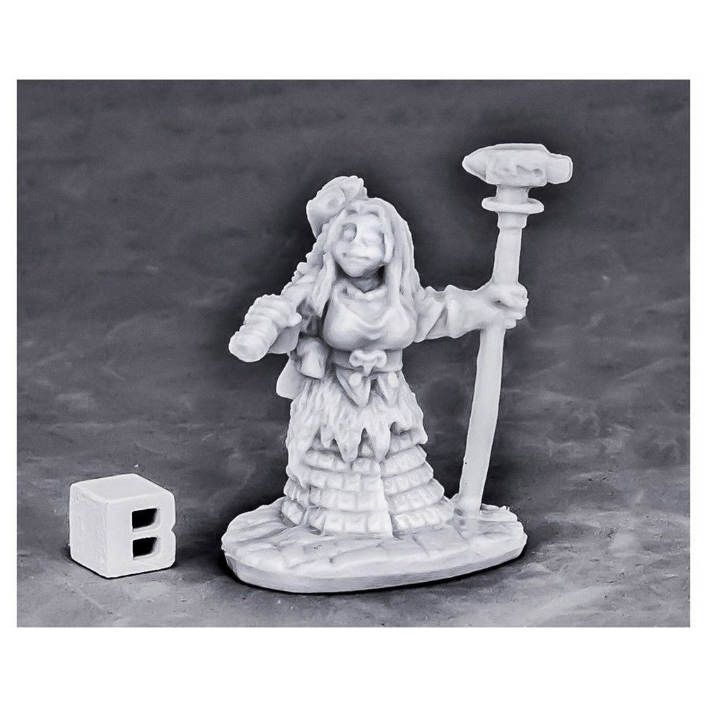 PREORDER Reaper: Bones Classic: Dwarf Forge Priestess (Plastic)