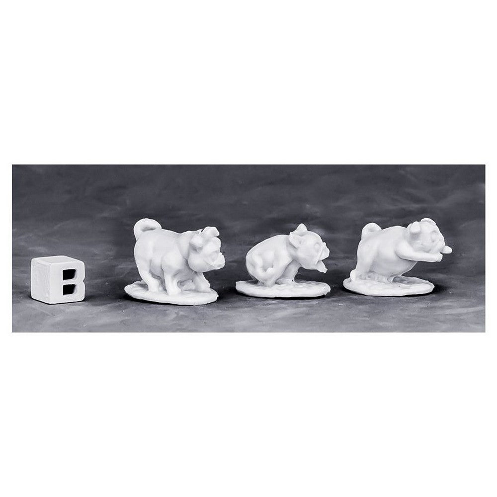 PREORDER Reaper: Bones Classic: War Pugs (3) (Plastic)