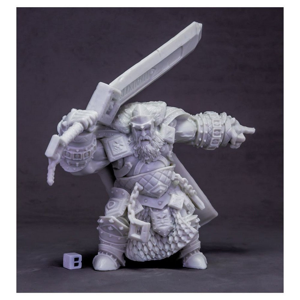 PREORDER Reaper: Bones Classic: Skorg Ironskull - Fire Giant King (Huge) (Plastic)
