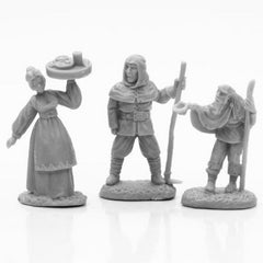 PREORDER Reaper: Bones Classic: Townsfolk I (3) (Plastic)