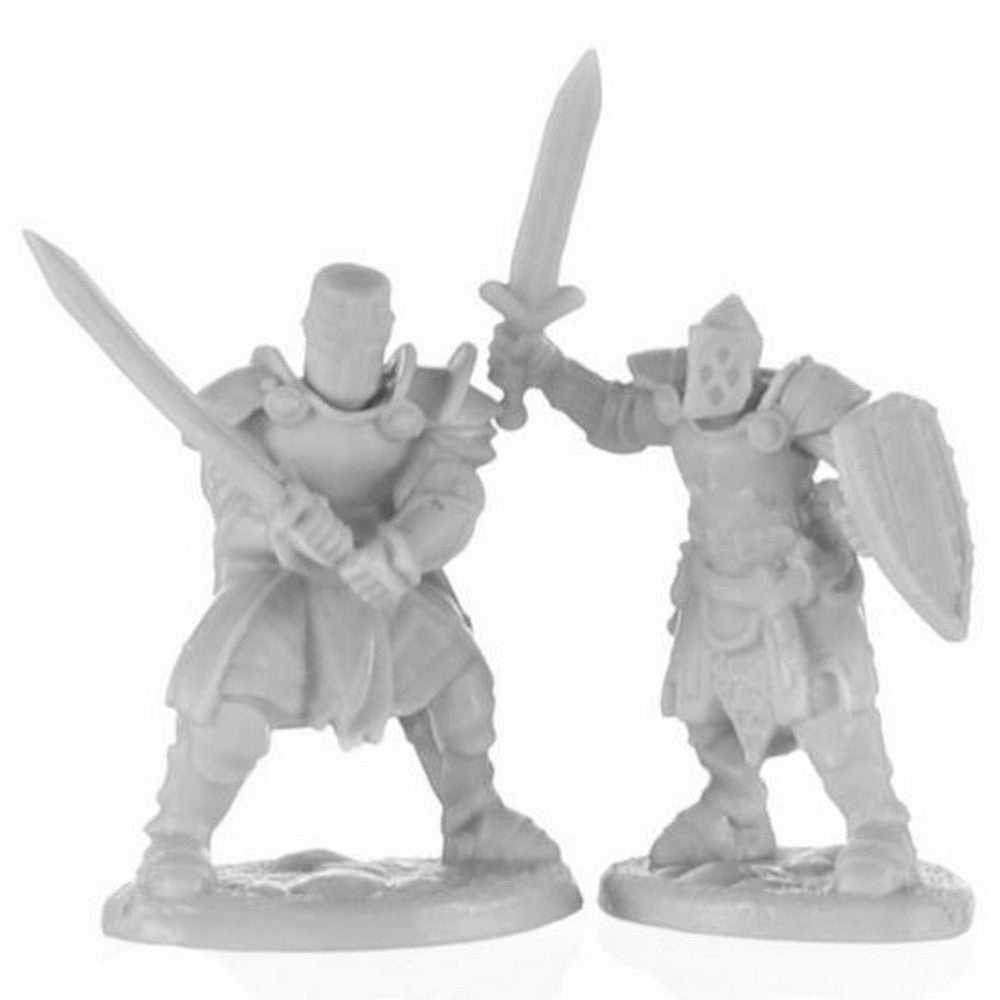 PREORDER Reaper: Bones Classic: Knight Heroes (2) (Plastic)