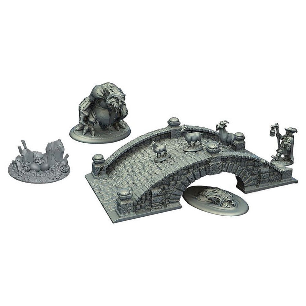 PREORDER Reaper: Bones Classic: The Bridge Trolls Toll (Plastic)
