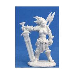 PREORDER Reaper: Pathfinder Bones: Amiri - Iconic Barbarian (Plastic)
