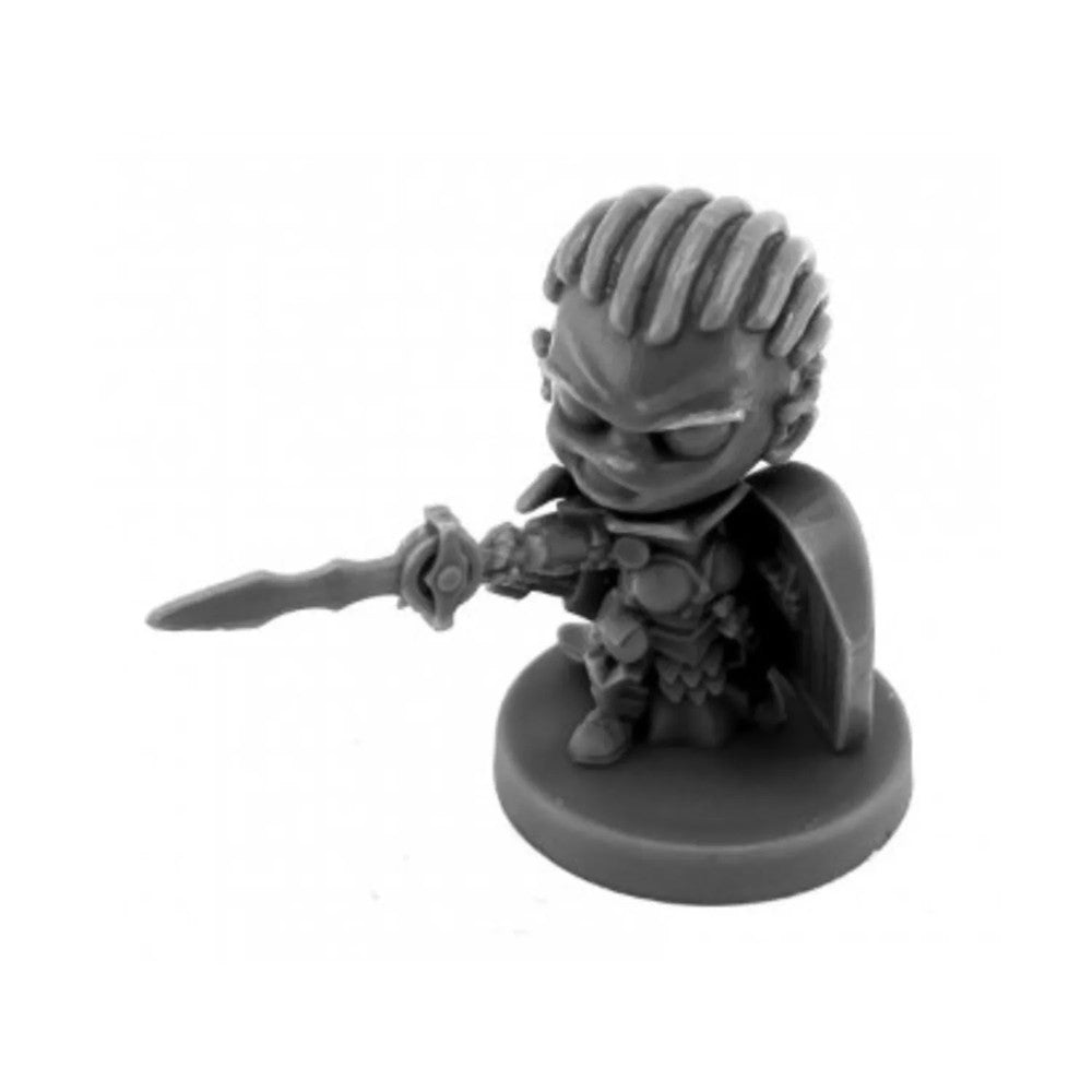 PREORDER Reaper: Pathfinder Bones: Seelah - Iconic Chibi Paladin (Plastic)