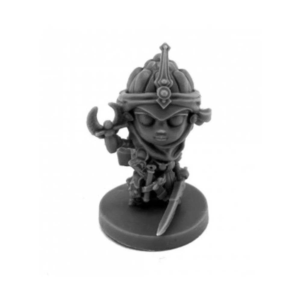 PREORDER Reaper: Pathfinder Bones: Kyra - Iconic Chibi Cleric (Plastic)