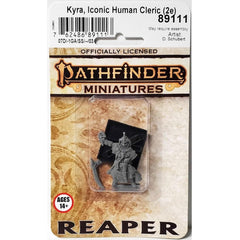 PREORDER Reaper: Pathfinder Bones: Kyra - Iconic Human Cleric (2e) (Plastic)