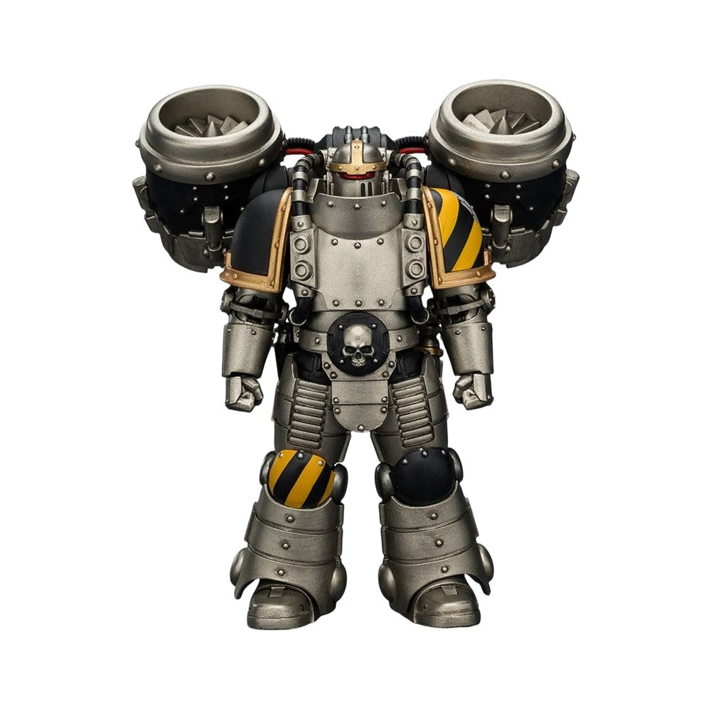 PREORDER Warhammer Collectibles: 1/18 Scale Iron Warriors MkII Assault Sergeant with Disintegrator pistol