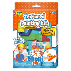 PREORDER Blippi Textured painting kit
