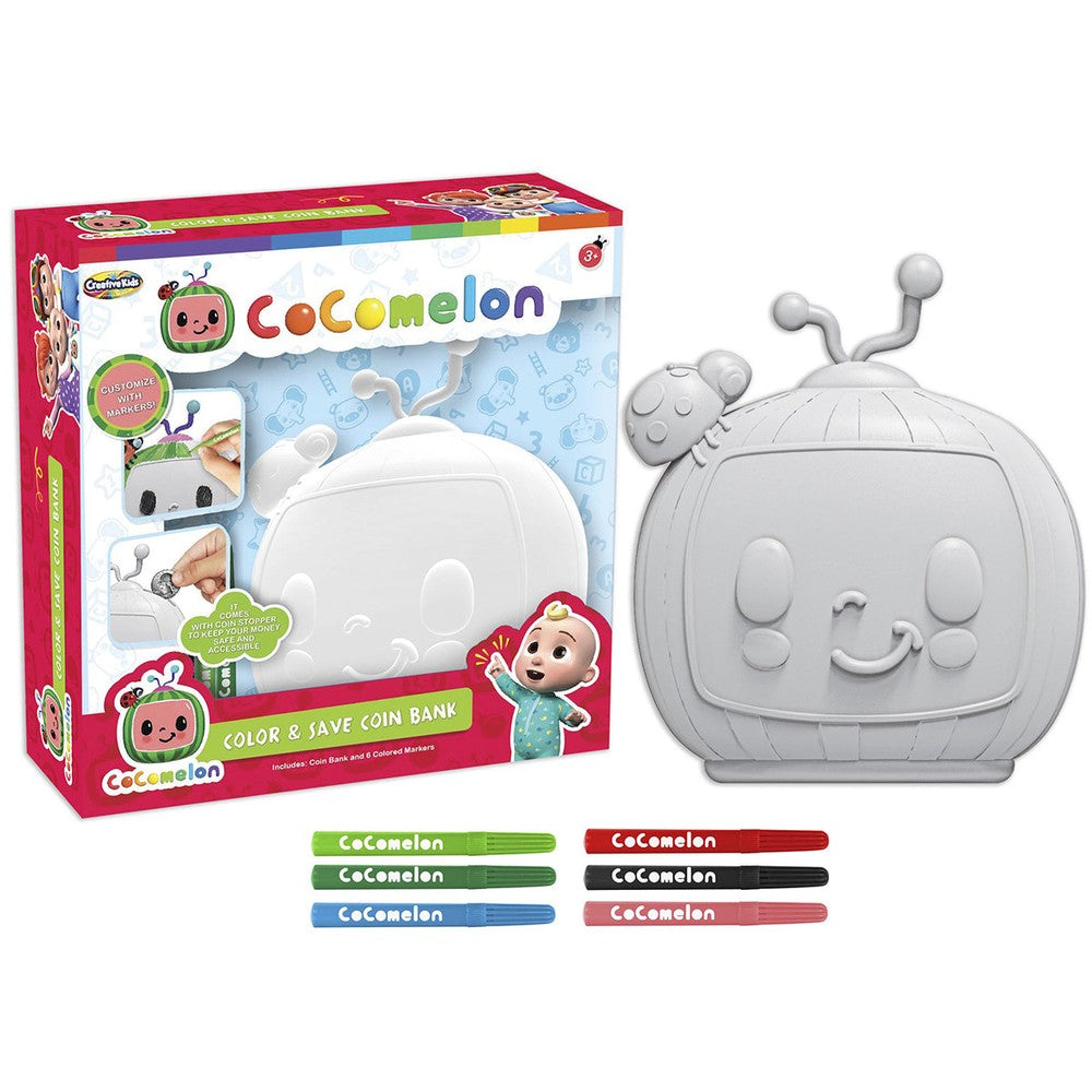 PREORDER Cocomelon Paint Your Own Coin Bank