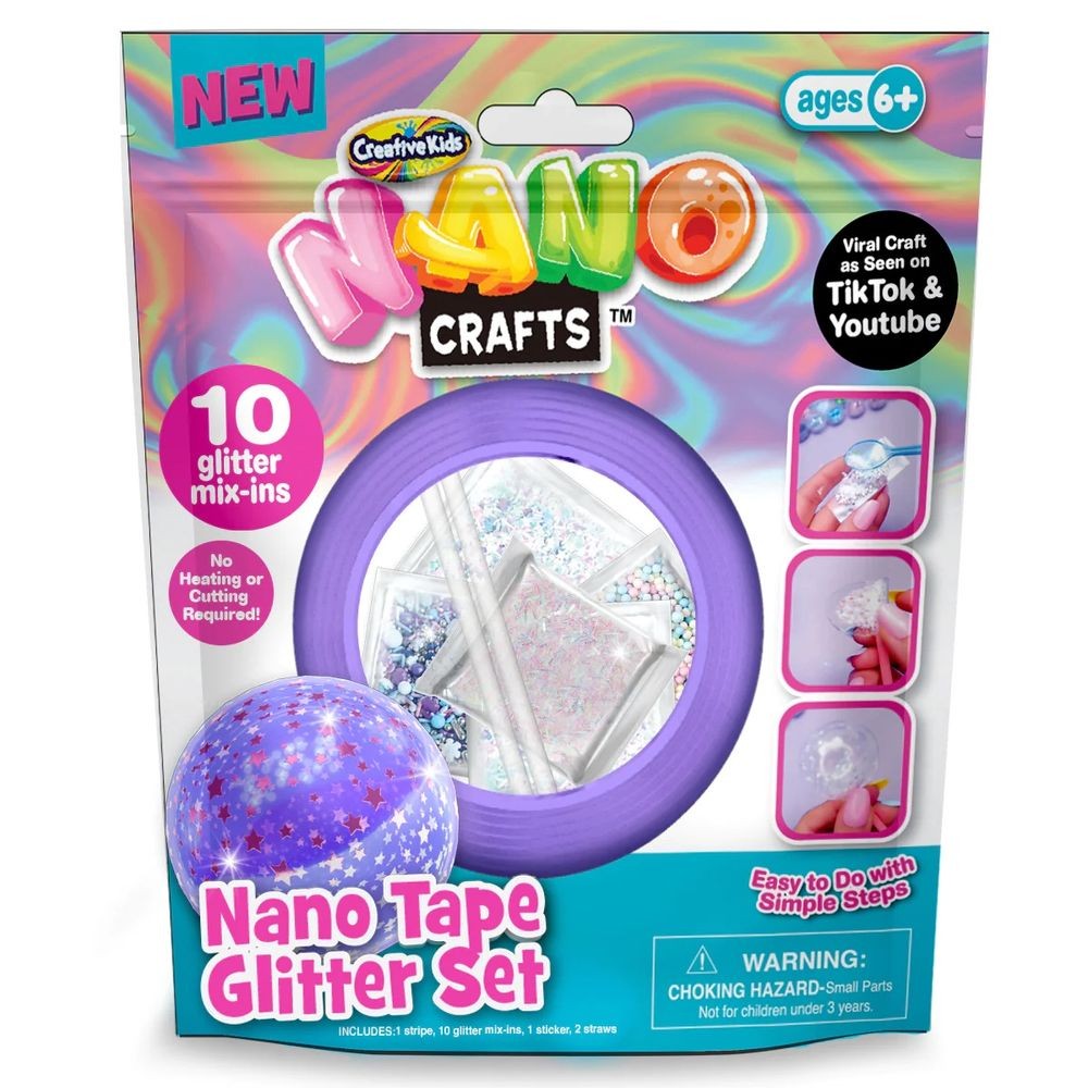 PREORDER Nano Glitter Tape - Purple