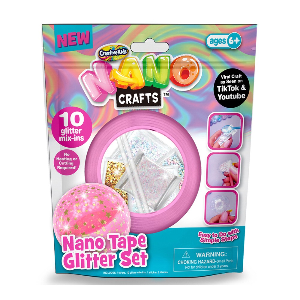 PREORDER Nano Glitter Tape - Pink