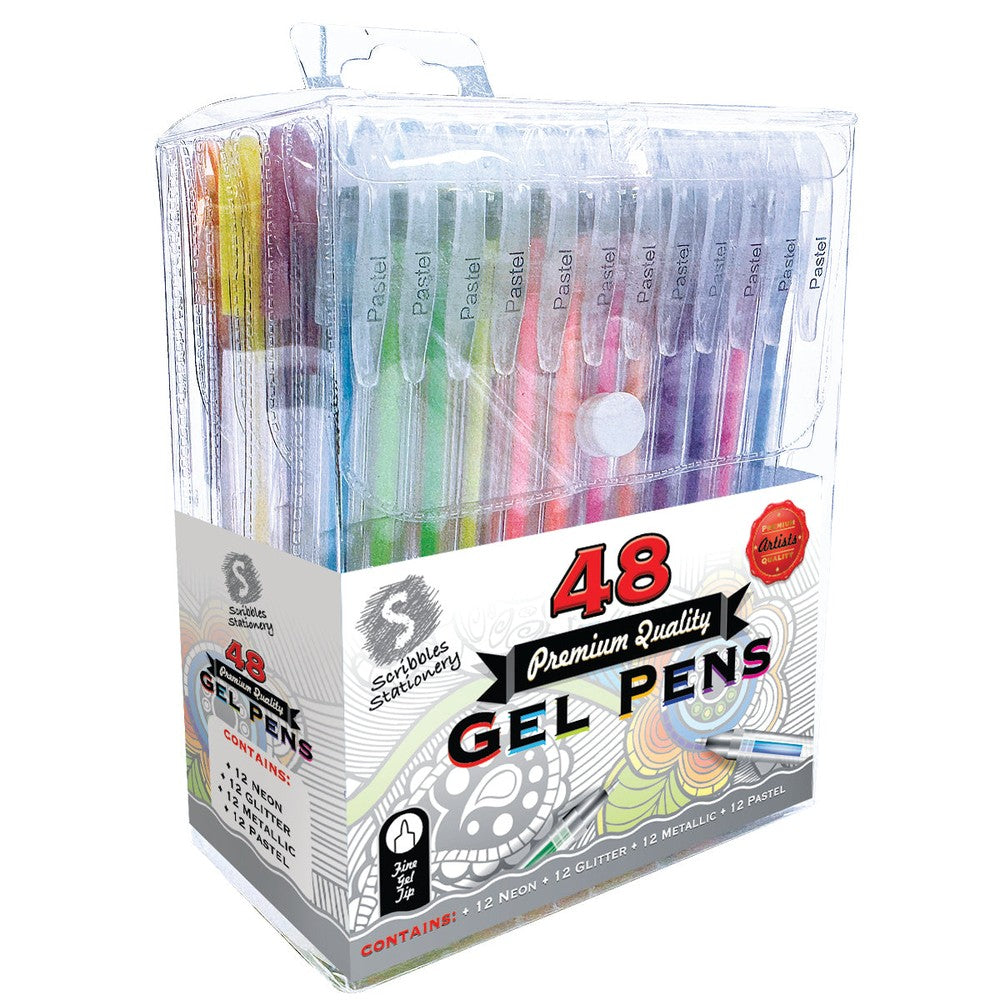 PREORDER 48 Piece Premium Gel Pen Set