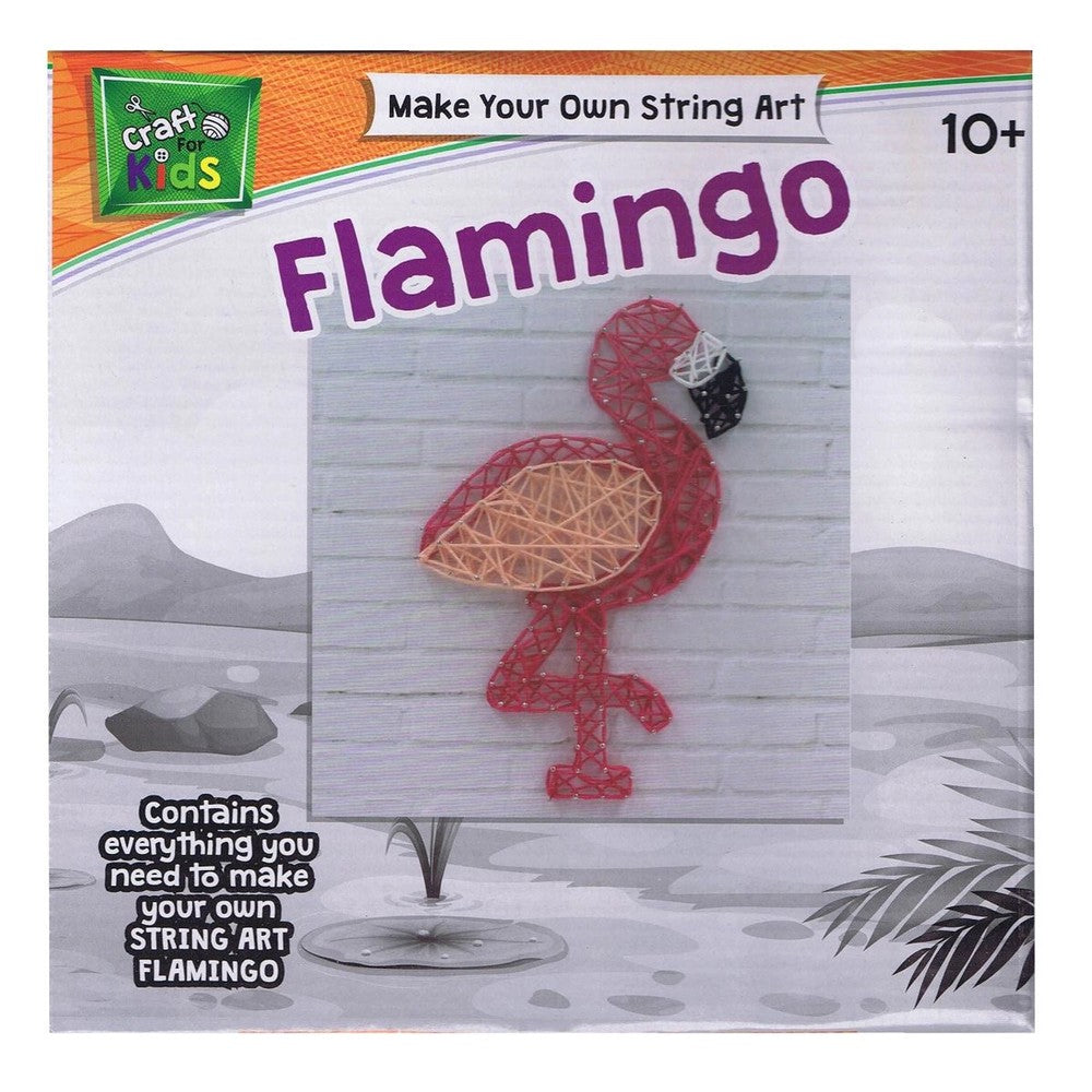 PREORDER Make Your Own String Art Flamingo