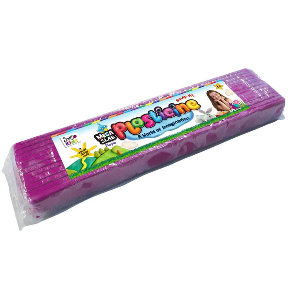 PREORDER Plasticine 500 Gram Block - Purple
