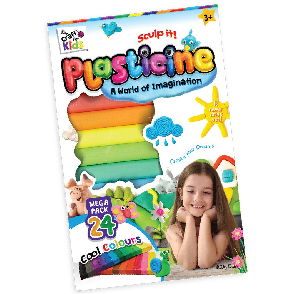 PREORDER Plasticine Mega Pack 24 Colours