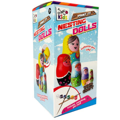 PREORDER Paint Your Own Wooden Nesting Dolls