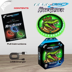 PREORDER Aero Disc Nite Glider - Croc King