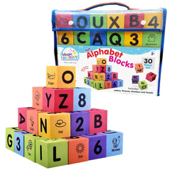 PREORDER Alphabet & Number Foam Blocks