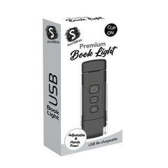 PREORDER LED USB Clip on Booklight (Black)
