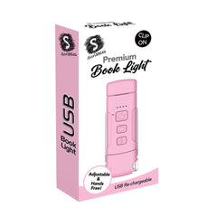 PREORDER LED USB Clip on Booklight (Pink)