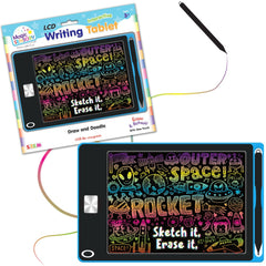 8.5 Interactive LCD Writing Tablet - Blue Star (USB Rechargeable)