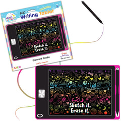 8.5 Interactive LCD Writing Tablet - Pink Unicorn (USB Rechargeable)