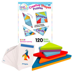 PREORDER Creative Shapes Puzzle (Blue Tin)
