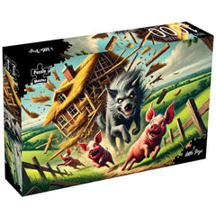 PREORDER Puzzle - BMS - 3 Little Pigs