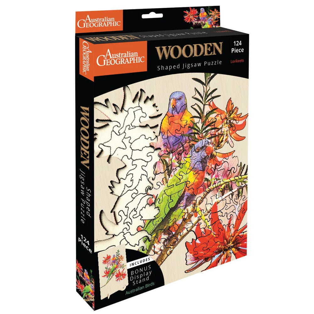 PREORDER Puzzle - BMS - Australian Geographic Lorikeets