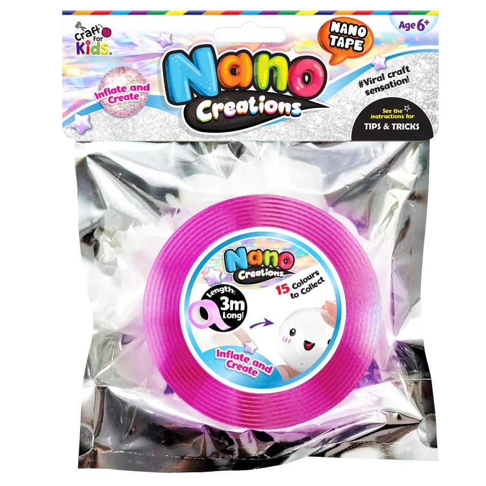PREORDER Nano Creations Tape Pink (3m x 5cm)